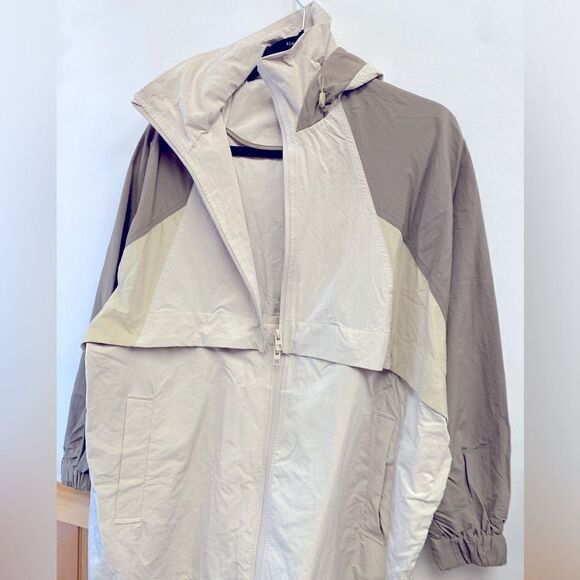 NWT Zara 2 in 1 Parachute Jacket convertible detachable Raincoat Sz XS-S - Picture 6 of 14